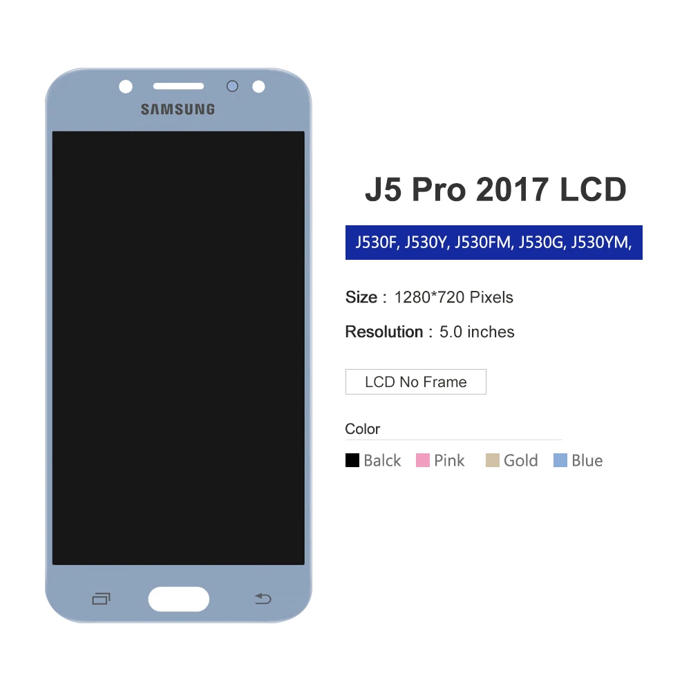 5 2 ''Super Amoled ЖК дисплей для Samsung Galaxy J5 2017 J530 J530F SM сенсорный экран дигитайзер в