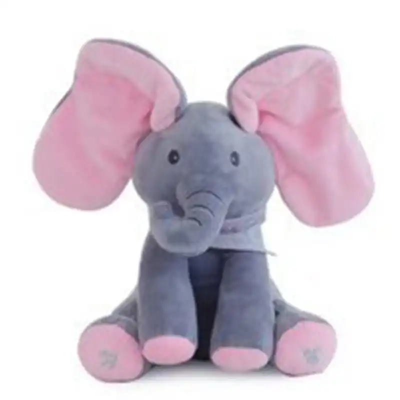baby singing elephant toy
