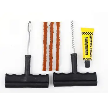 

Automotive Tire Repair Kits Practical Vacuum Tires Motorcycle Fast Tire Repair Strips 6pcs Repair Tools