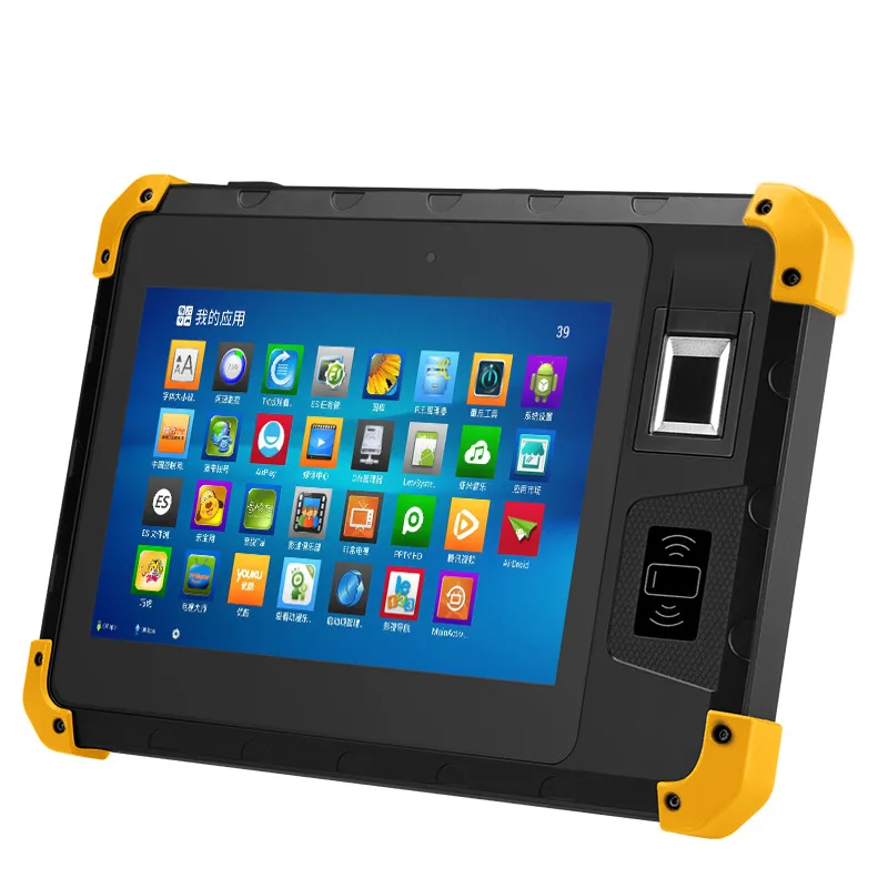 

8-Inch Triple Protection Industrial Tablet Industrial 4G Tablet Hand-Held RFID Bar Code Fingerprint Tablet PC