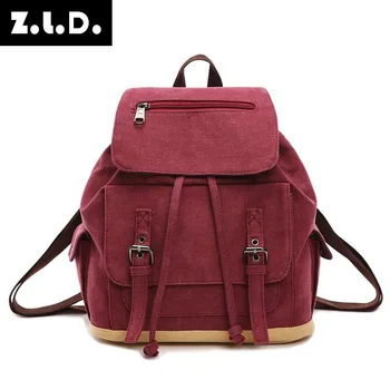 

Canvas Big Capacity Backpack Men Street Single Shoulder Bag Shoulders Portable Three Use Small Backpack