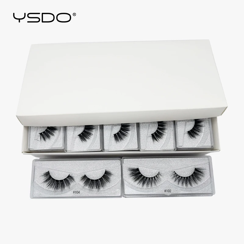 Mink False Eyelashes Wholesale Bulk Natural Fake Lashes Makeup