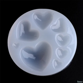 

Heart Shapes Silicone Mold Jewelry Model Mould Tools Decoration Jewels Tackles