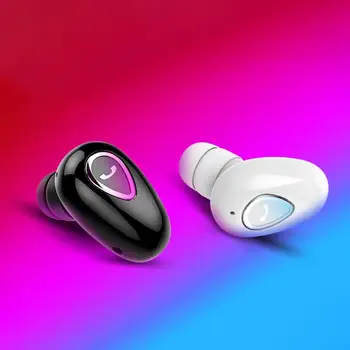 

1Pc Mini In-ear Wireless Bluetooth Earphone Sports Stereo Headphone with Mic for xiaomi iPhone Samsung Huawei