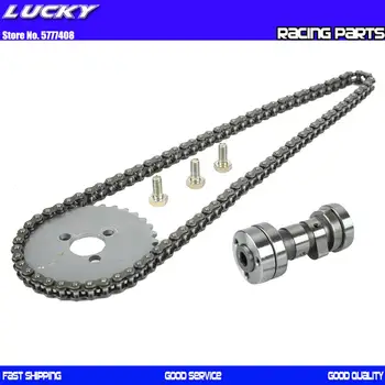 

Motorcycle timing Sprocket Chain Camshaft kit For lifan 125 125cc Horizontal Engines Dirt Pit Bike Monkey Atv Quad Go Kart
