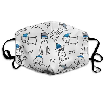 

Unisex Fashion Anti Dust Pollution Outdoor Mouth Mask with Adjustable Ear Loops, Protection Warm Windproof Lion Face Rasta