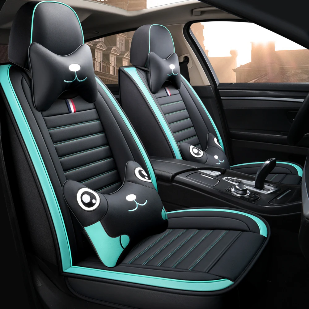 Full Coverage Eco-leather auto seats covers PU Leather Car Seat Covers for volvo s40 s60 s80 v40 v50 v60 v70 xc40 xc70 xc90 | Автомобили и