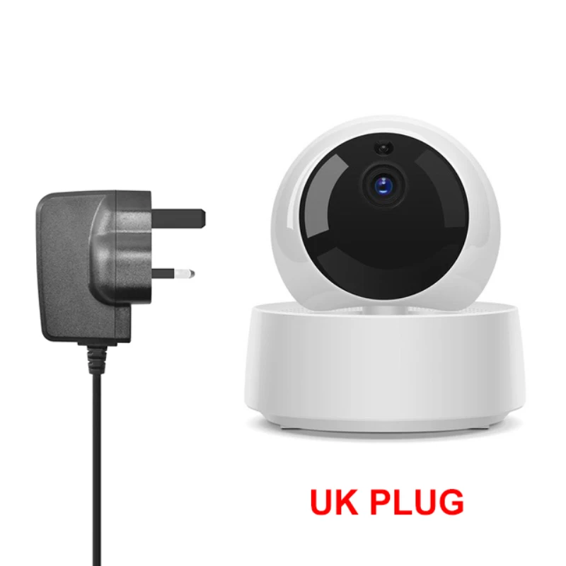 UK Plug SONOFF GK-200MP2-B, умный дом, Wifi, мини камера, беспроводная, IP, 1080 P, HD камера, 360 IR, ночное видение, двухстороннее аудио, работа с eWeLink - Комплект: UK Plug