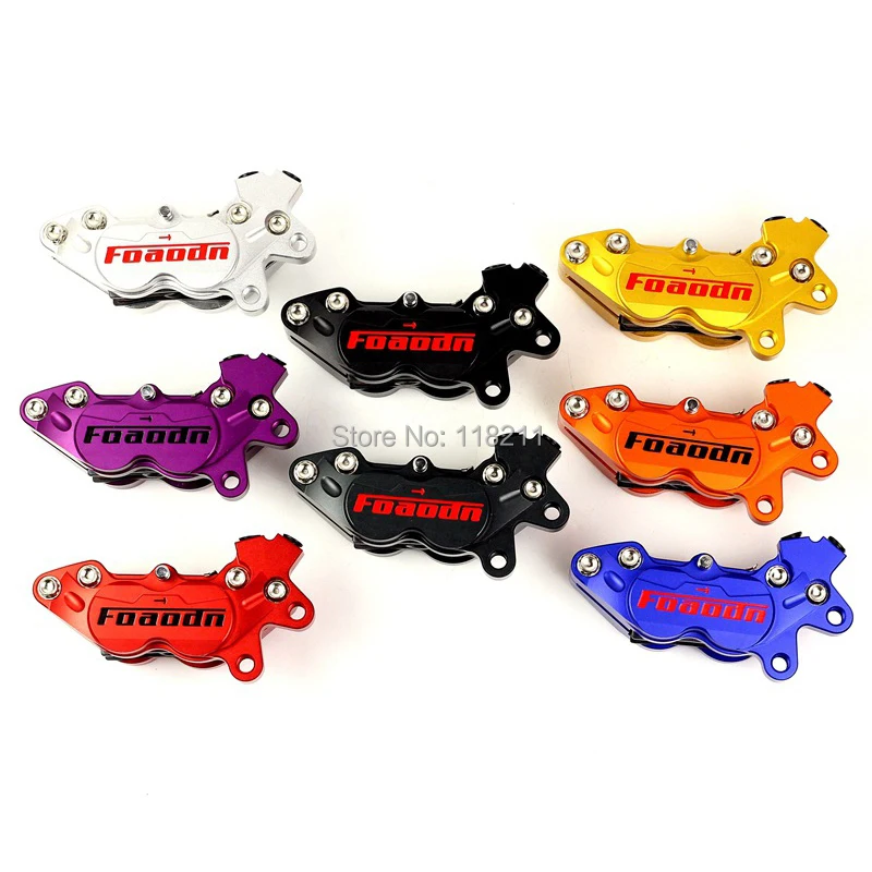 

CNC Motorcycle Scooters 40mm Brake Calipers With 4 Piston 32*27mm For Yamaha Honda Kawasaki Moto Racing Dirt Bike Universal