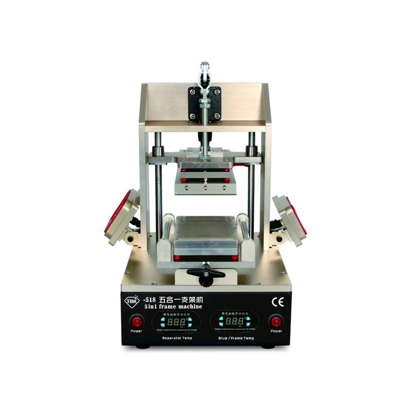

TBK-518 5in1 LCD Refurbish Machine Middle Bezel Separator/Frame Laminating Machine free shipping