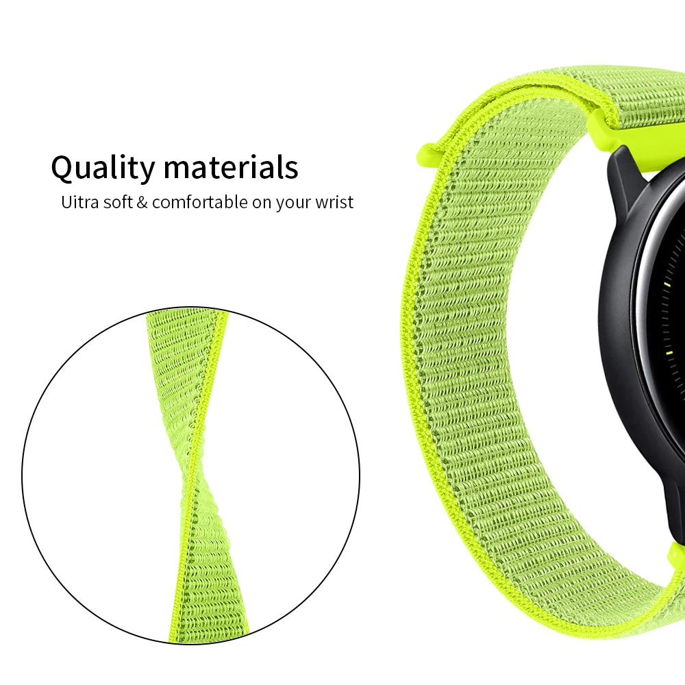 Ремешок для браслета сменный ремешок для Galaxy Watch Active 2 спортивный силиконовый 44 мм 40 мм для samsung Galaxy Smart Watch 20 мм ремешок