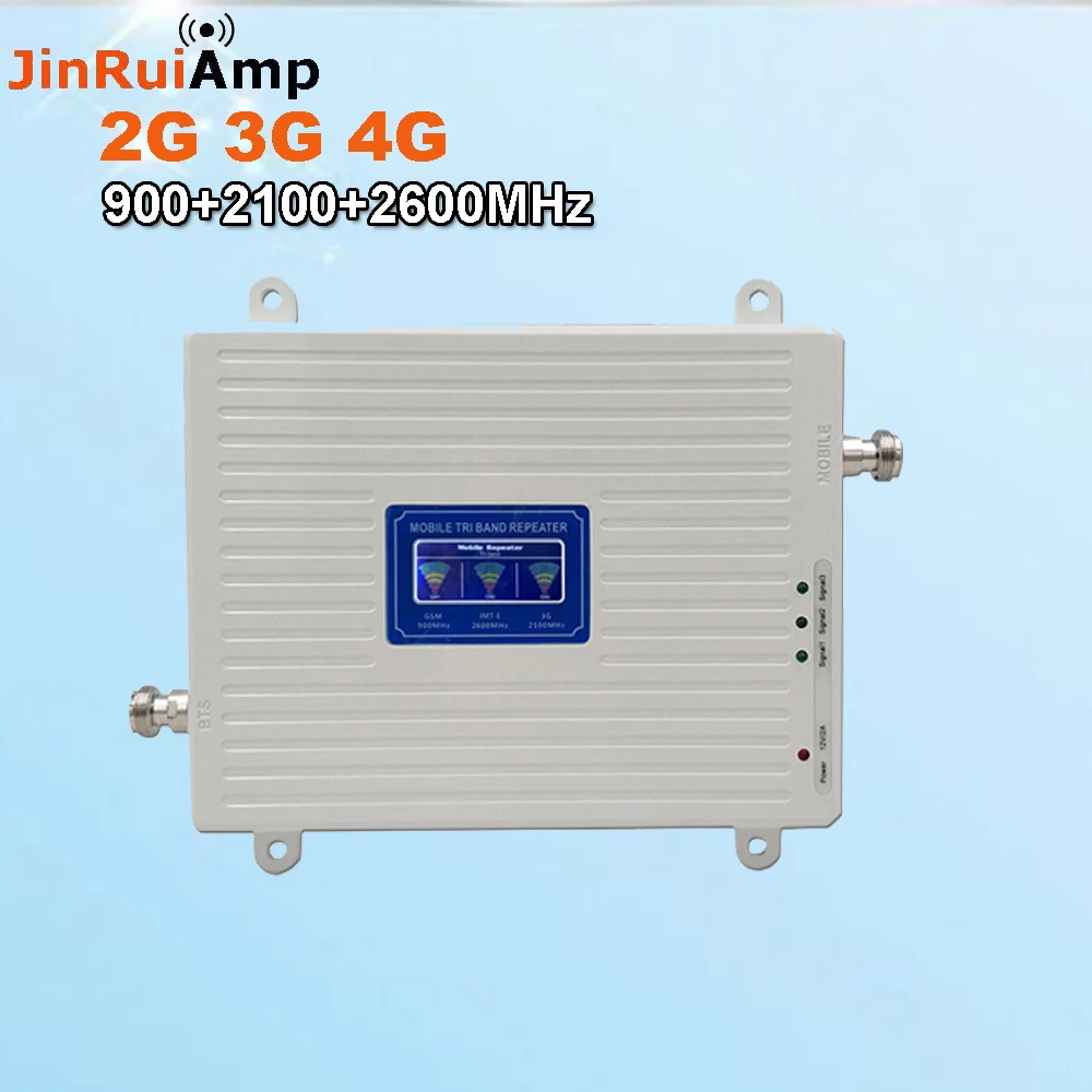 2G 3g 4G трехдиапазонный повторитель GSM 900 UMTS WCDMA 2100+ FDD LTE 2600 Усилитель сотового сигнала 900 2100 2600 Усилитель мобильного сигнала