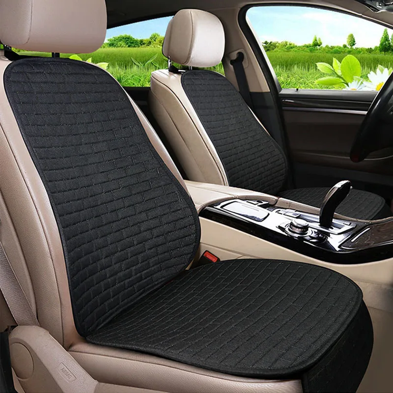자동차 시트 커버 앞/뒤 아마/리넨 시트 쿠션 보호대 패드 블랙/레드/베이지/그레이/커피/브라운 Citron C5 Aircross F6 X45