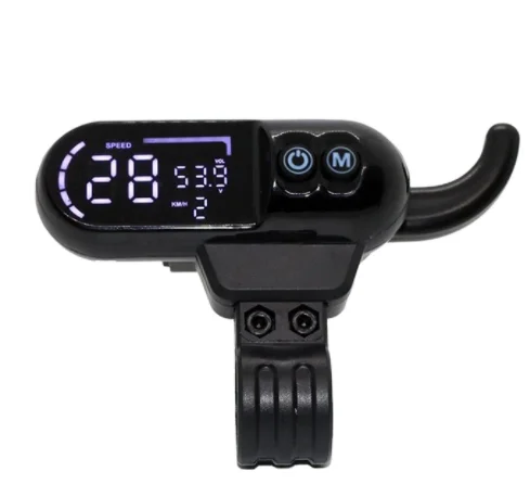 30V-60V motorcycle steering electric accessories throttle and battery indicating electric bicycle handle bar