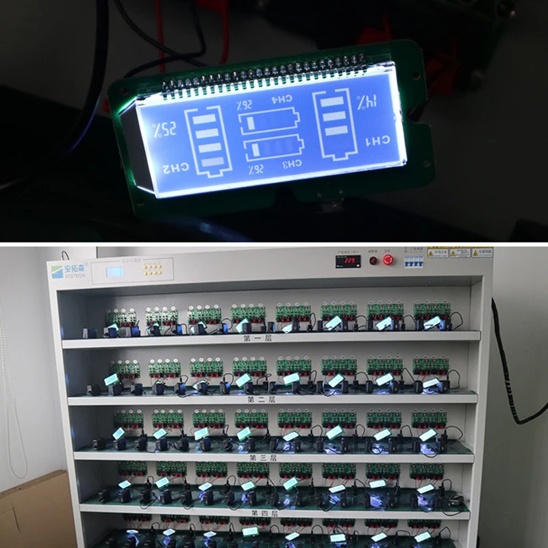Умное зарядное устройство с ЖК дисплеем зарядка через USB 18650 3 7 в 18350 18500 21700 20700B 10440