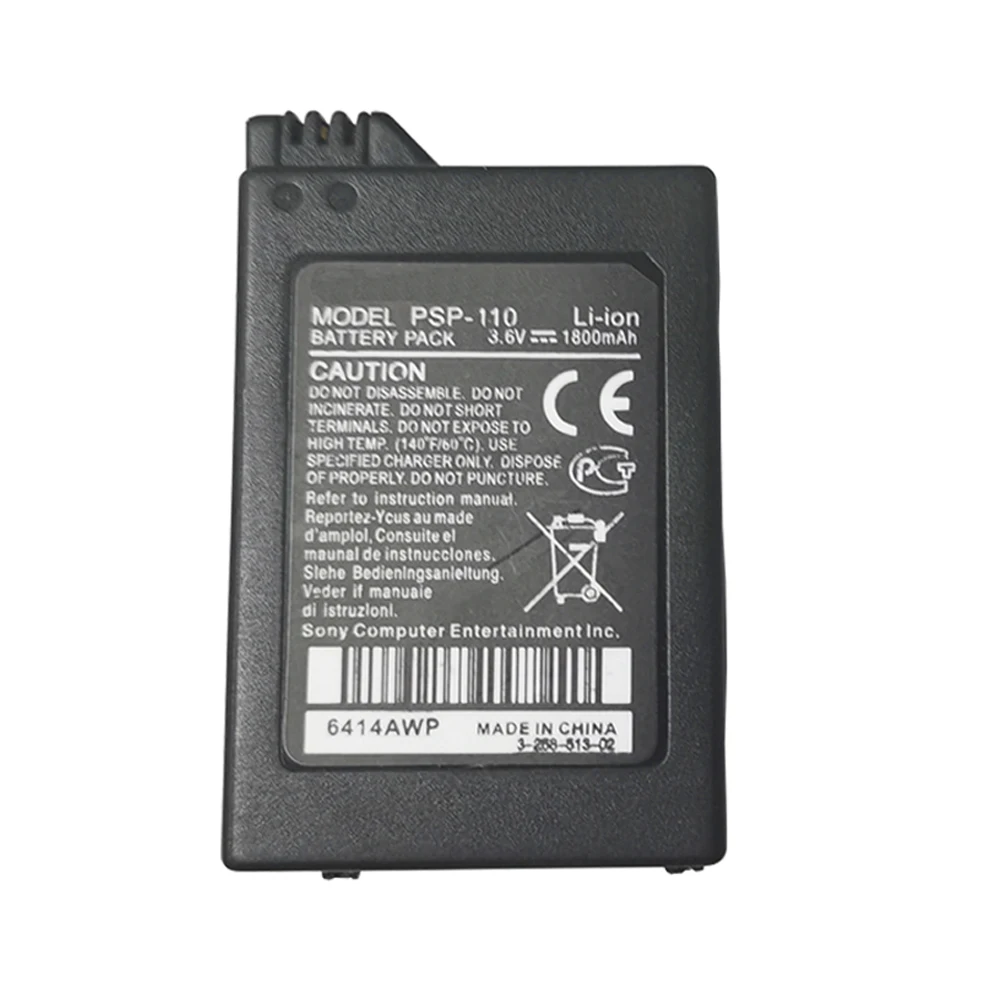 1800 mAh 3 6 V аккумуляторная батарея Замена для sony psp 1000 playstation консоль