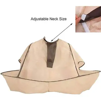 

Hair Cutting Cloak Hairdresser Umbrella Adult Foldable DIY Cutting Styling Cloak Wrap Salon Barber Gown Cape Hairdressing Tool