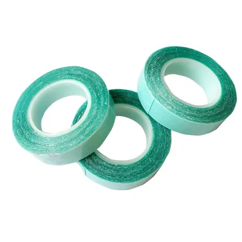 

3 rolls blue color 1cm x 3 yard hair extension adhesive tape for tape hair toupees wigs/double sided tape