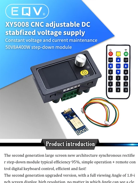 Sara-u D3806 CNC DC Constant Current Power Supply Step Down Module Voltage Ammeter Sara-u D3806 CNC DC Constant Current Power Supply Step Down Module