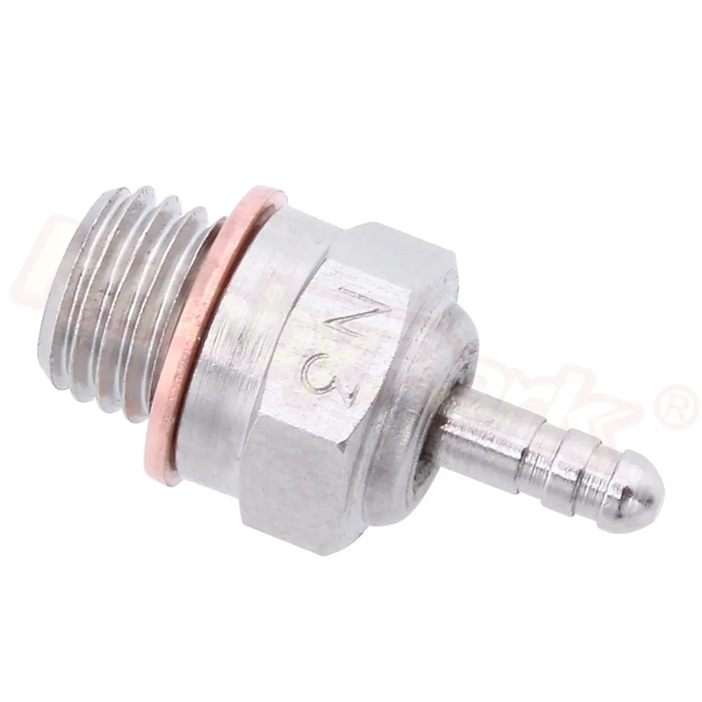 6 шт./лот Nitro светящаяся вилка N3 N4 Hot Spark 3 #4 # Замена ОС 8 для RC автомобиля 1/8 1/10 Багги