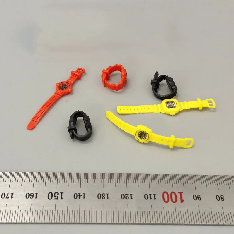 1:6 스케일 디지털 기계식 시계 전자 시계 모델 12인치 남성용 가동식 모델 인형 액세서리에 적합