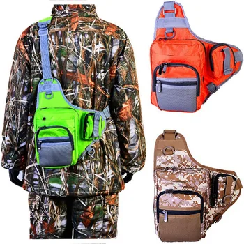 

Outdoor Fishing Bags Practical Waterproof Tackle Fishing Back Pack Messenger Bag Durable Anti-scratch Fishing Tackle Bags