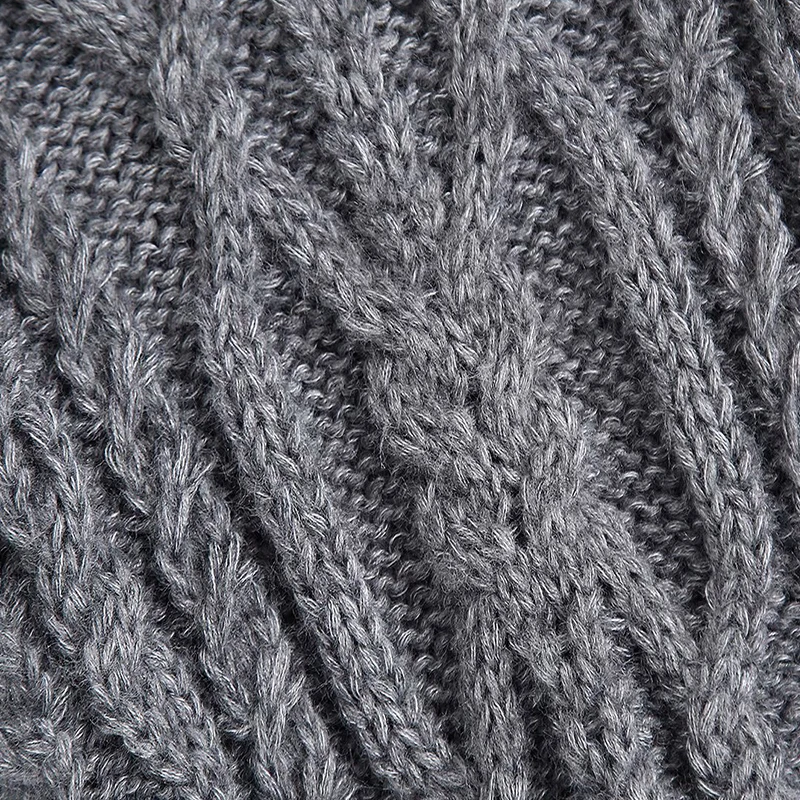 New Winter Women Eight-Strand Knitted Short