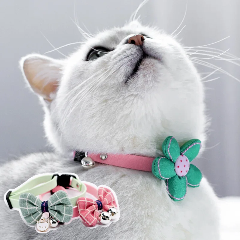 New Pet Grooming Supplies Cat Dog Collar Bells Bow Ties Pet Necktie