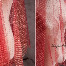 Зашифрованная Сетка Пряжа блестящая сферическая текстура ткань свадебная мода фоновая ткань