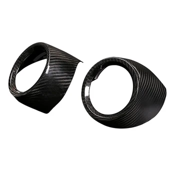 

Real Carbon Fiber Side Air Conditioning Vent Outlet Cover Trim for Alfa Romeo Giulia 2017-2020 Air Outlet Decor Ring