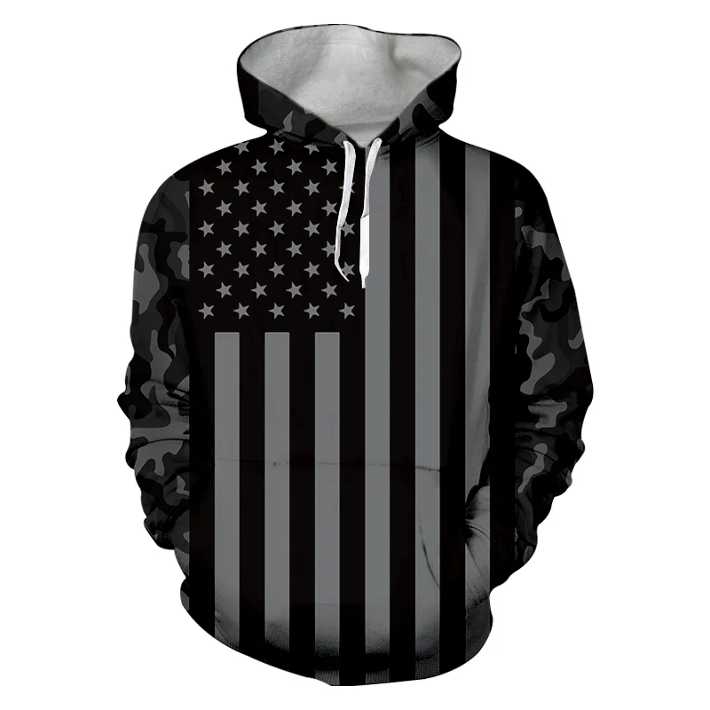 

New USA Hoodies Men/Women Sweatshirt JULY FOURTH Hooded United States America Independence Day Hoody 3D National Flag Jacket