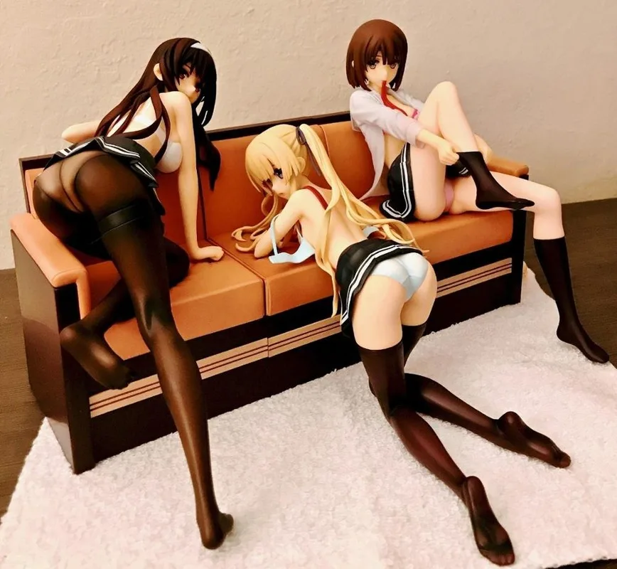Misaki Kurehito Alphamax Kato megumi Kasumigaoka utaha Spencer Eriri сексуальная фигурка для девочек Аниме ПВХ