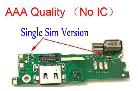 Новое зарядное устройство usb для Sony Xperia xa1 G3121 G3125 G3112 док-порт разъем Вибрационный гибкий кабель - Цвет: Copy No IC - Single