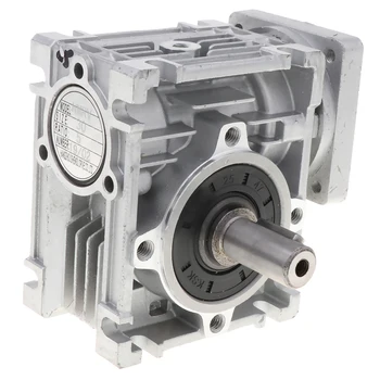 

Axial Entry Worm Gear Speed Reducer Gearbox for Stepper/Servo Motor, 0.31inch Input Shaft & 0.55inch Hore Output