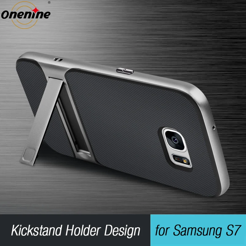 Абсолютно Новый 3D Гибридный чехол для samsung Galaxy S7 подставка силиконовая крышка 5 1