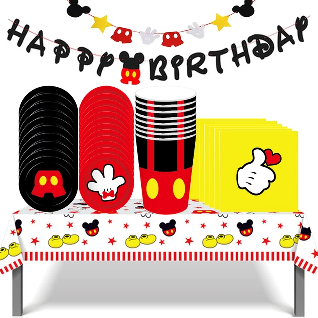 Mickey Mouse Clubhouse Party Ideas 1st Birthday - Party Supplies 1st  Birthday - Aliexpress