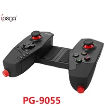 IPEGA PG-9055 Telescopic Wireless Bluetooth 3.0 Game Controller Gamepad For PC iOS Android Of Tablet PC Smartphone IPEGA Gamepad handjoy x max wireless bluetooth 4 0 singe hand game controller with telescopic for android ios smartphone phone controller