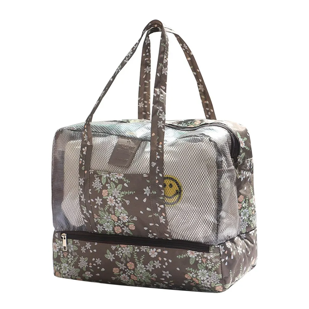 ombro bolsa com compartimento de sapato separado