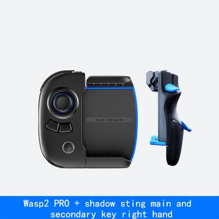 2021 New Professional e-Competition Wasp2 pubg mobile game controller  Bluetooth gamepad for Android/ios syste 