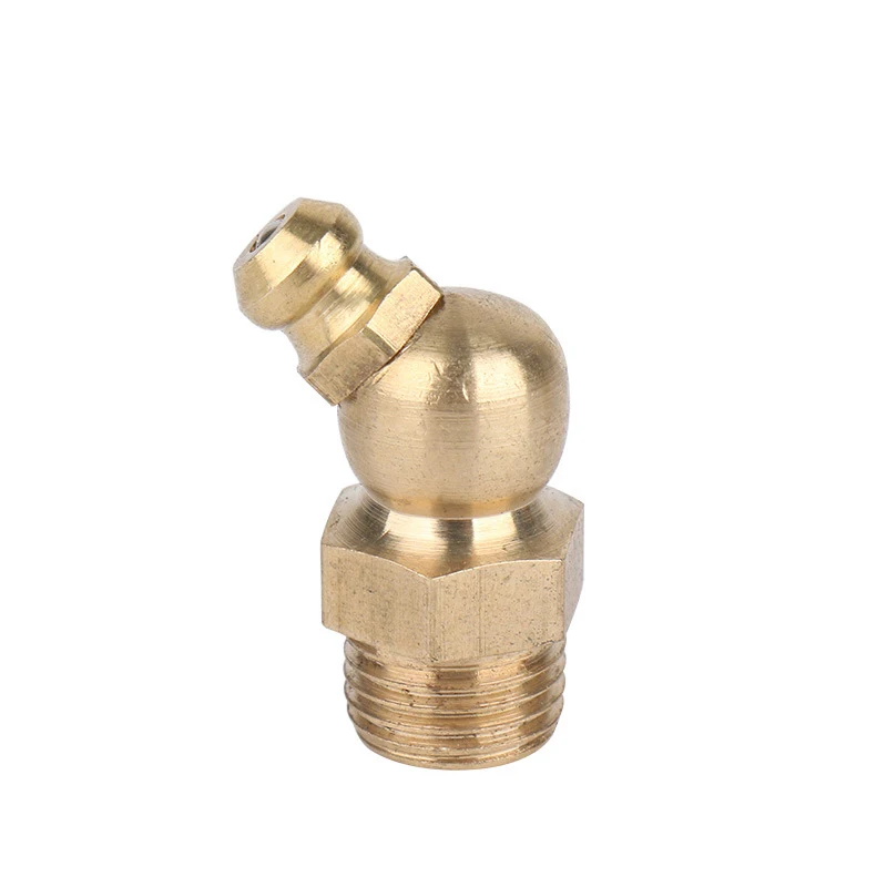 M4 M5 M6 M8 M10 M12 M14 M16 Male Thread Brass Straight Elbow Type Hydraulic Oil Zerk Grease Nipple Tube Pipe Fitting hose pipe fitting,grease nipple fitting,pipe fitting,water pipe fitting