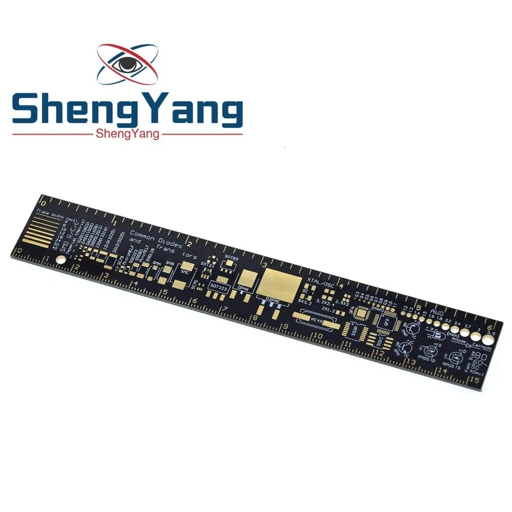 ShengYang PCB линейка для электронных инженеров для гиков, производителей для фанатов Arduino, PCB линейка, PCB упаковочные блоки v2-6