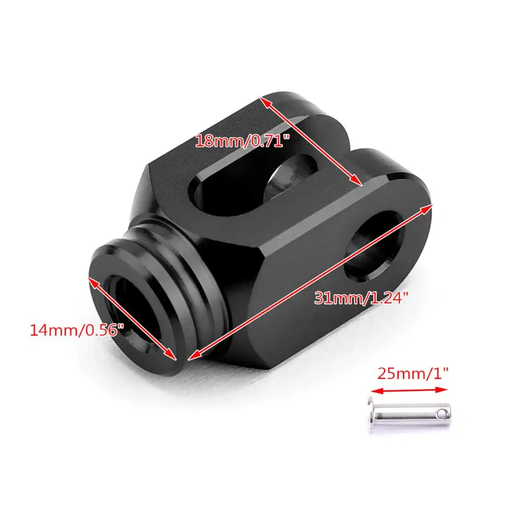 Artudatech для Honda 400X CB250F CB300F CB400 F/SF CB500 X/F CNC Заготовка задний тормозной Скоба головка