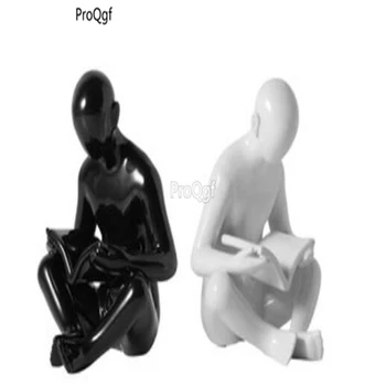 

ProQgf 1Pcs A Set Home Hotel Fashion Statue thikming people