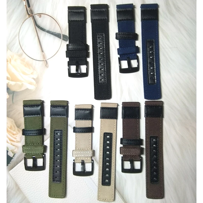 Ремешок для часов Huami Amazfit Stratos 3 2S PACE GTS GTR 47 мм 20 22 браслет Huawei gt 2E / GT 2 GT2 E 42 46