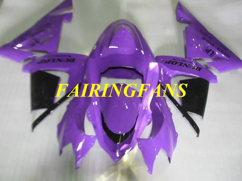 Комплект обтекателей для мотоцикла KAWASAKI Ninja ZX10R 04 05 ZX 10R 2004 2005 ABS фиолетовый Обтекатели Кузов+ подарки KE34