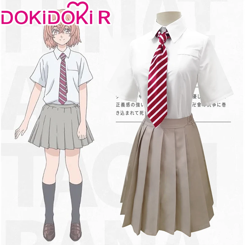 Dokidoki R Anime Tokyo Revengers Cosplay Tachibana Hinata Shiba Yuzuha Cosplay Costume Tokyo Revengers Cosplay Movie Tv Costumes Aliexpress