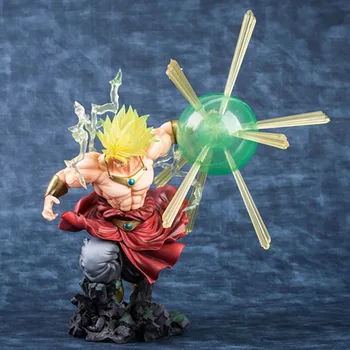 

2019 New arrival Anime Z Super Saiyan Broly The Burning Battles Ver. PVC Action Figure Model Collection Toy Gift For Kid