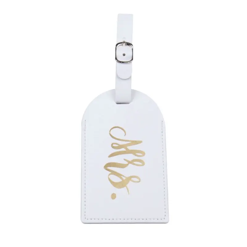 Fashion Travel Luggage Tags Mr Mrs Wedding Bridal Gift Cute Identifier Suitcase Q1QA