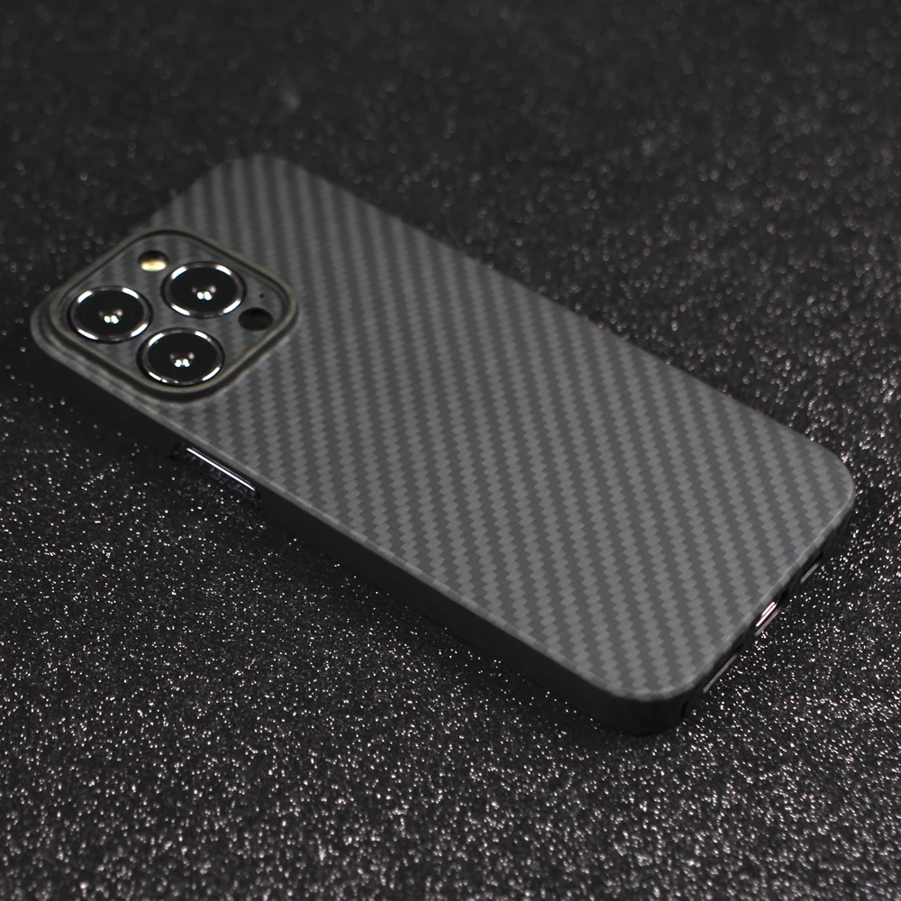 YTF-carbon carbon fiber Phone case For iphone 13 Pro Max Magnetic  case Magsafe charging Aramid fiber iphone 13 Pro cover
