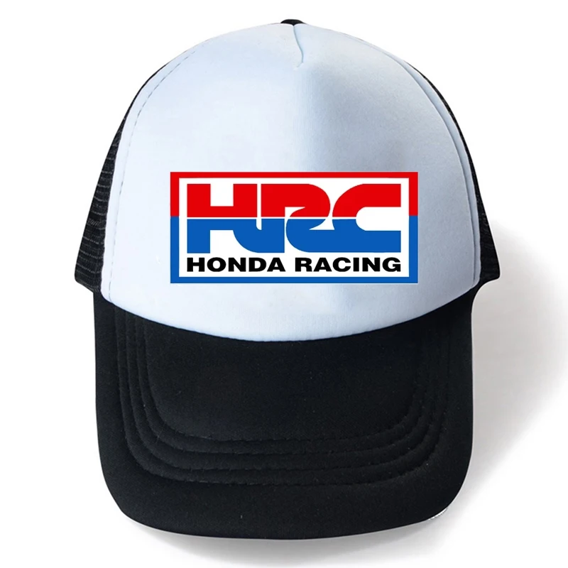 Cool Trucker Caps HRC Honda Racing Car 